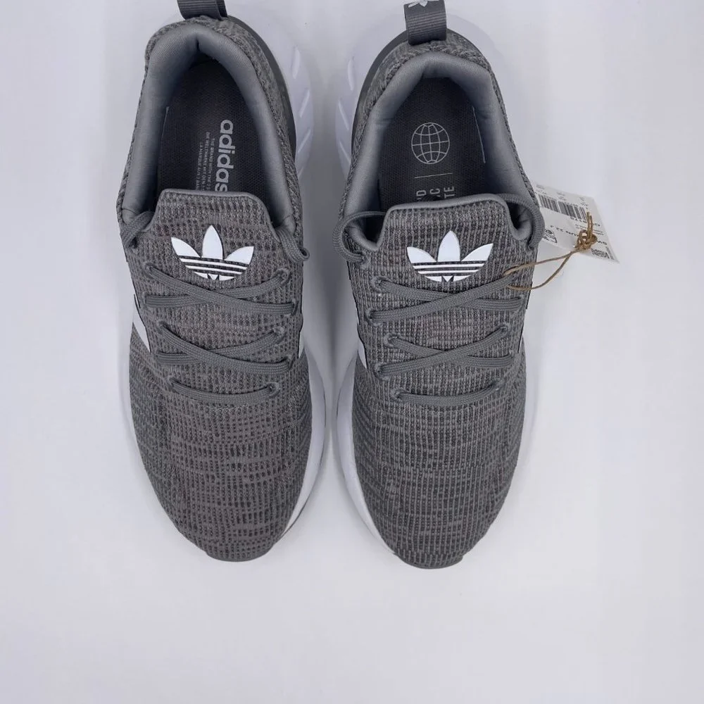 adidas Swift Run 22 Grey / White Womens Shoes - Picture 5 of 8